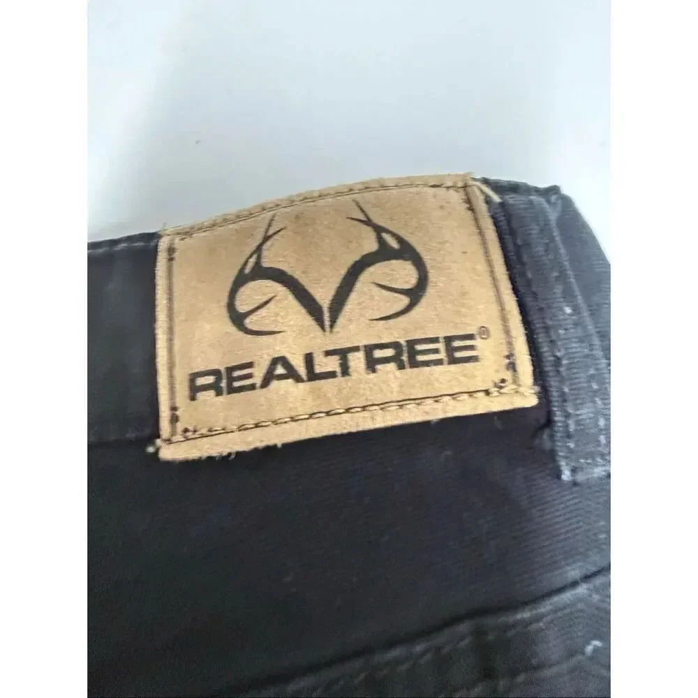 Realtree Youth Carpenter Pants (Black, S-7/8)